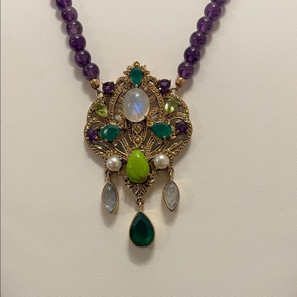 Nicky Butler “Raj Collection” Beaded Necklace - Picture 2 of 12